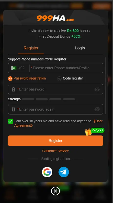 999HA Game APK Download Best Pakistani Earning App In 2026 3 999HA Game screenshot 3