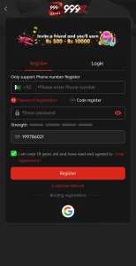 999X Game Download The Top Earning Platform In Pakistan 3