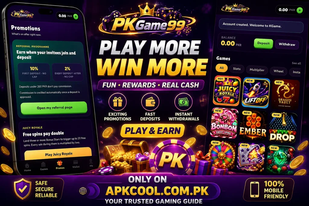 PKGAME99 Download Top Pakistani Winning App For 2026 2 PKGAME99 thumbnel image