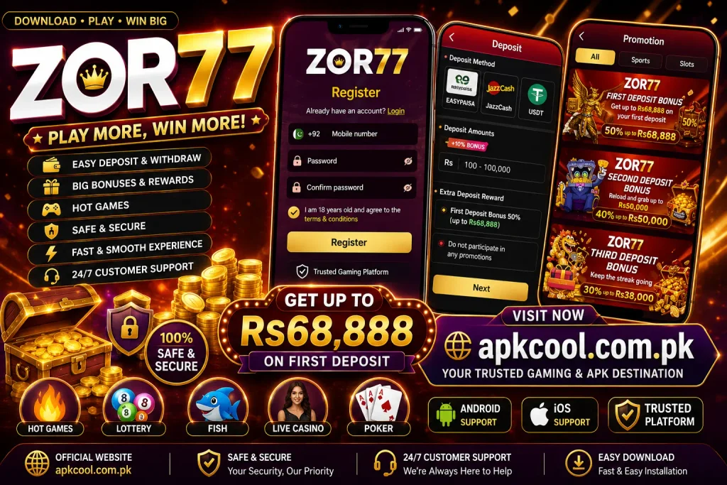 ZOR77 Game Download Best Pakistani Money App For 2026 2 ZOR77 Game thumbnel image