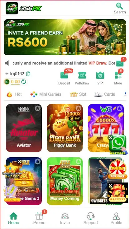 356PK Game Download Real Money App For Android And IOS 2 356PK Game screenshot 1