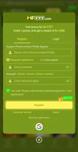 MF777 Game APK Download Top Earning Platform In Pakistan 3