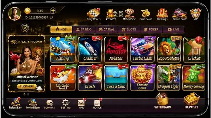 Royal X Casino Download New Earning App In Pakistan 2026 2 Royal X Casino screenshot 1